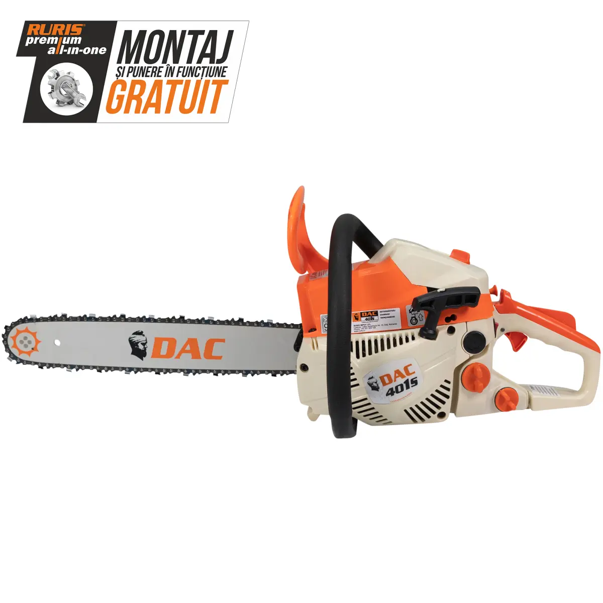 Ghid Motoferăstrău DAC 401S de la RURIS
