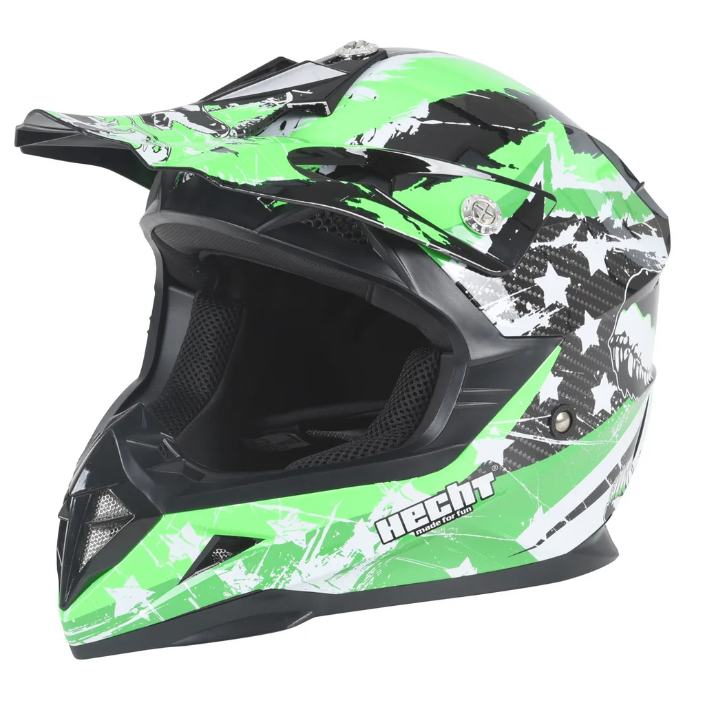 HECHT54915L - Casca verde L ATV