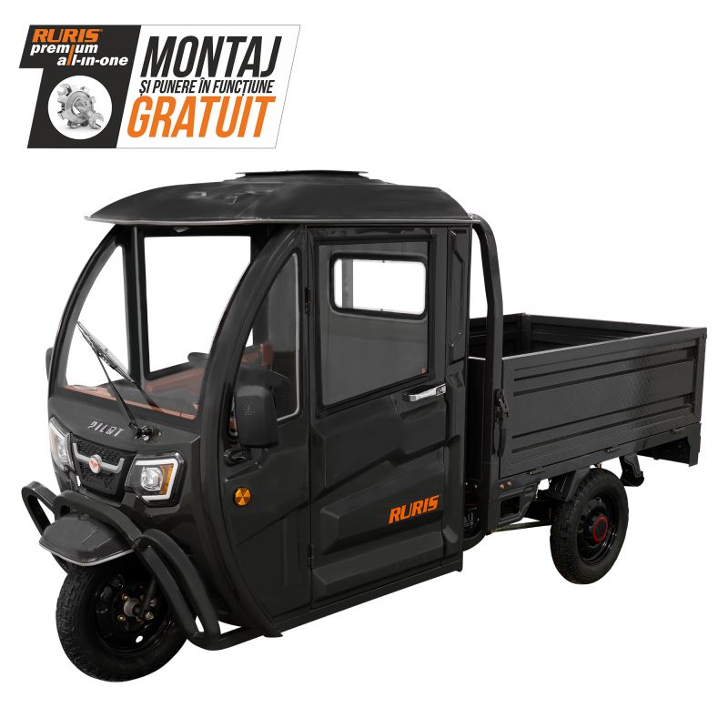 Triciclu electric cu cabina Ruris Pilot 4000c