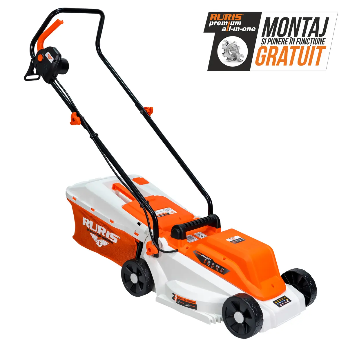 Masina de tuns gazon RURIS RXE1200