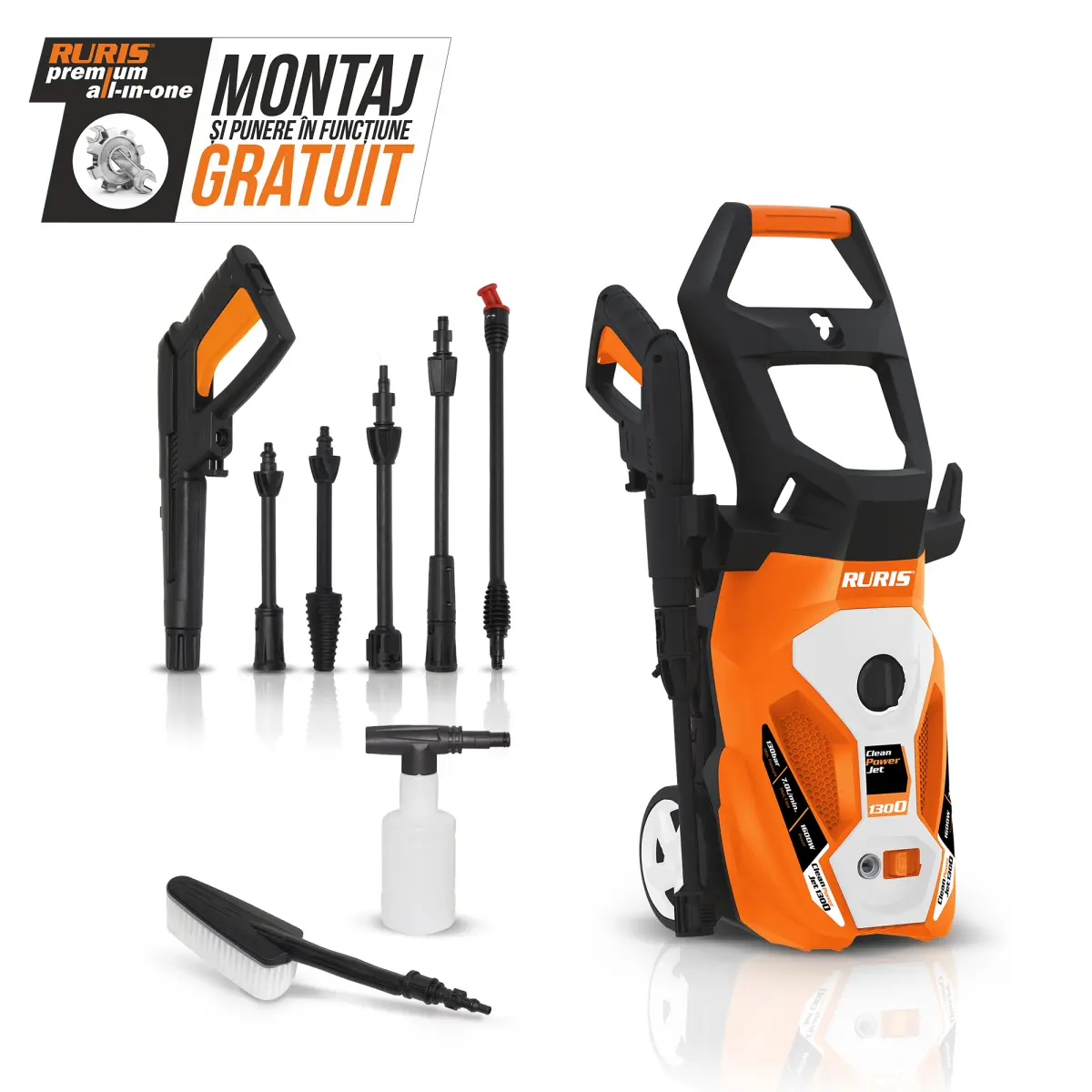 Spalator cu presiune CleanPowerJet 1300