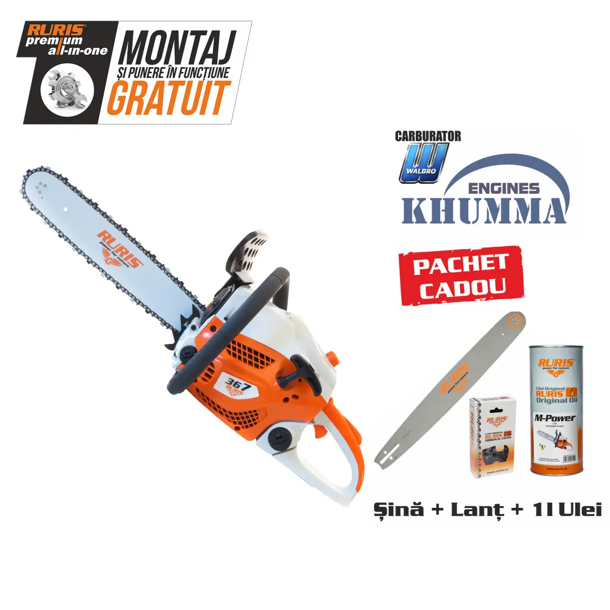 Motoferastrau RURIS 367