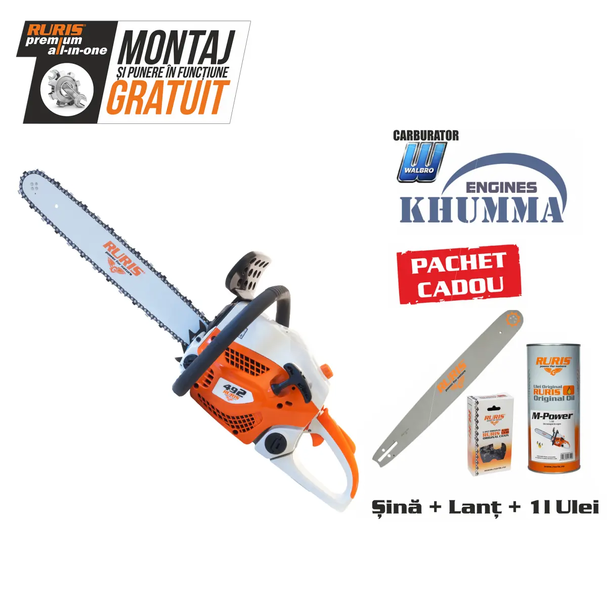 Motoferastrau RURIS 492