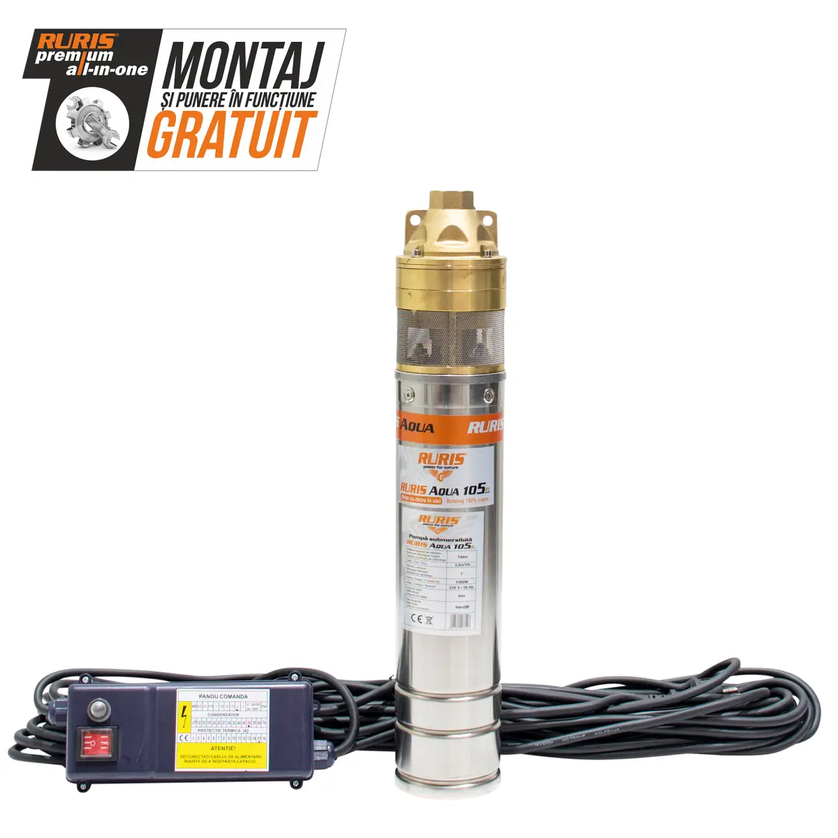 Pompa submersibila RURIS Aqua 105