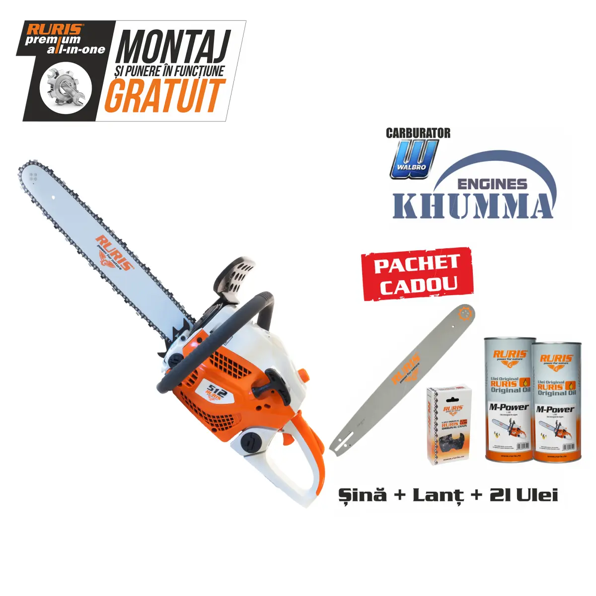 Motoferastrau RURIS 512