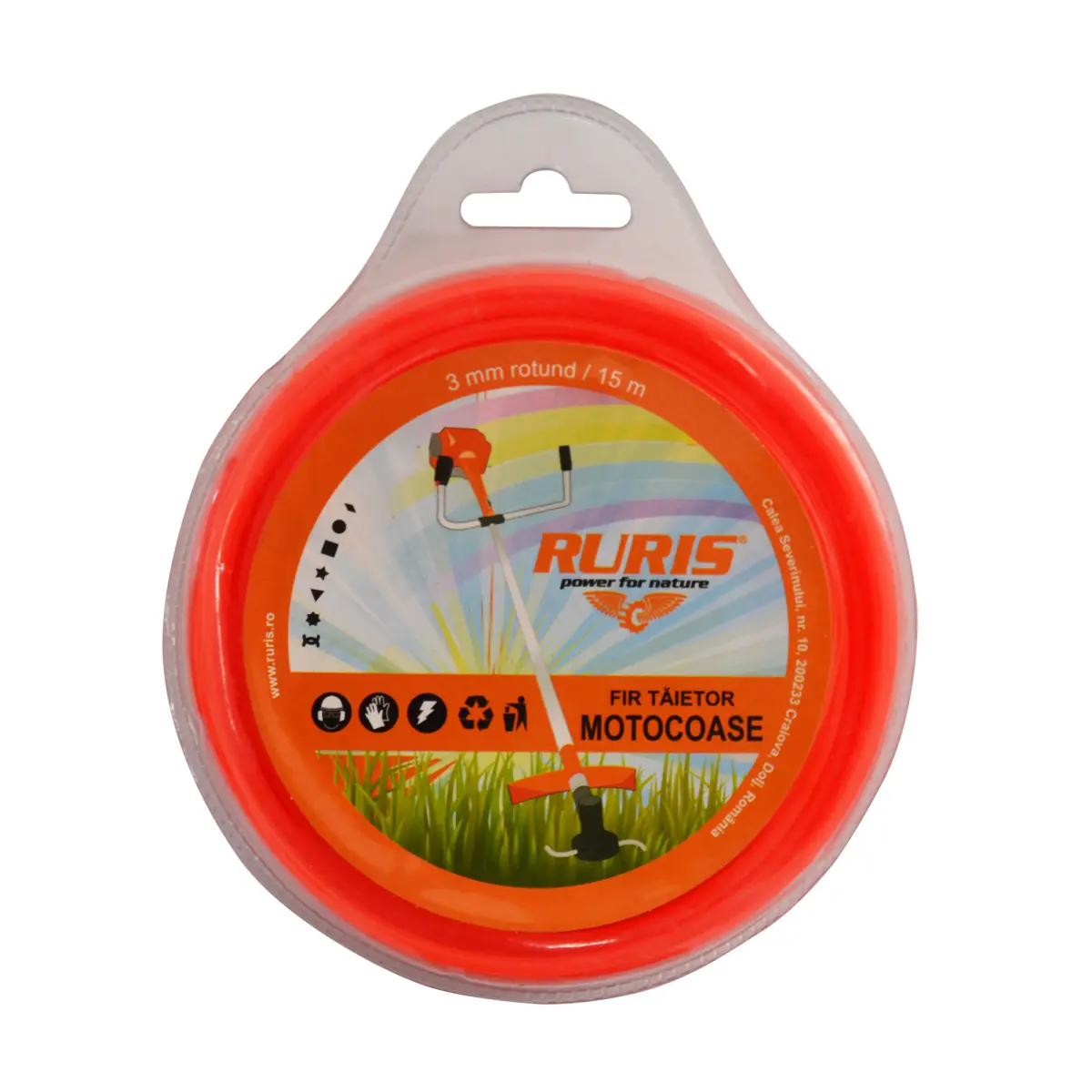 Fir trimmer 3 mm (rotund)