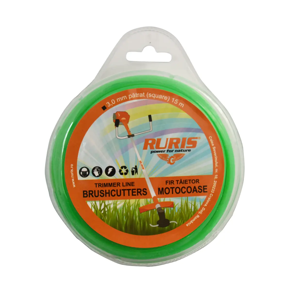 Fir trimmer 3 mm (patrat)