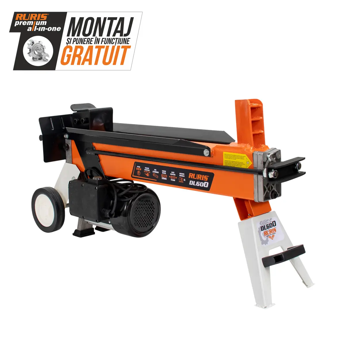 Despicător lemne RURIS DL600