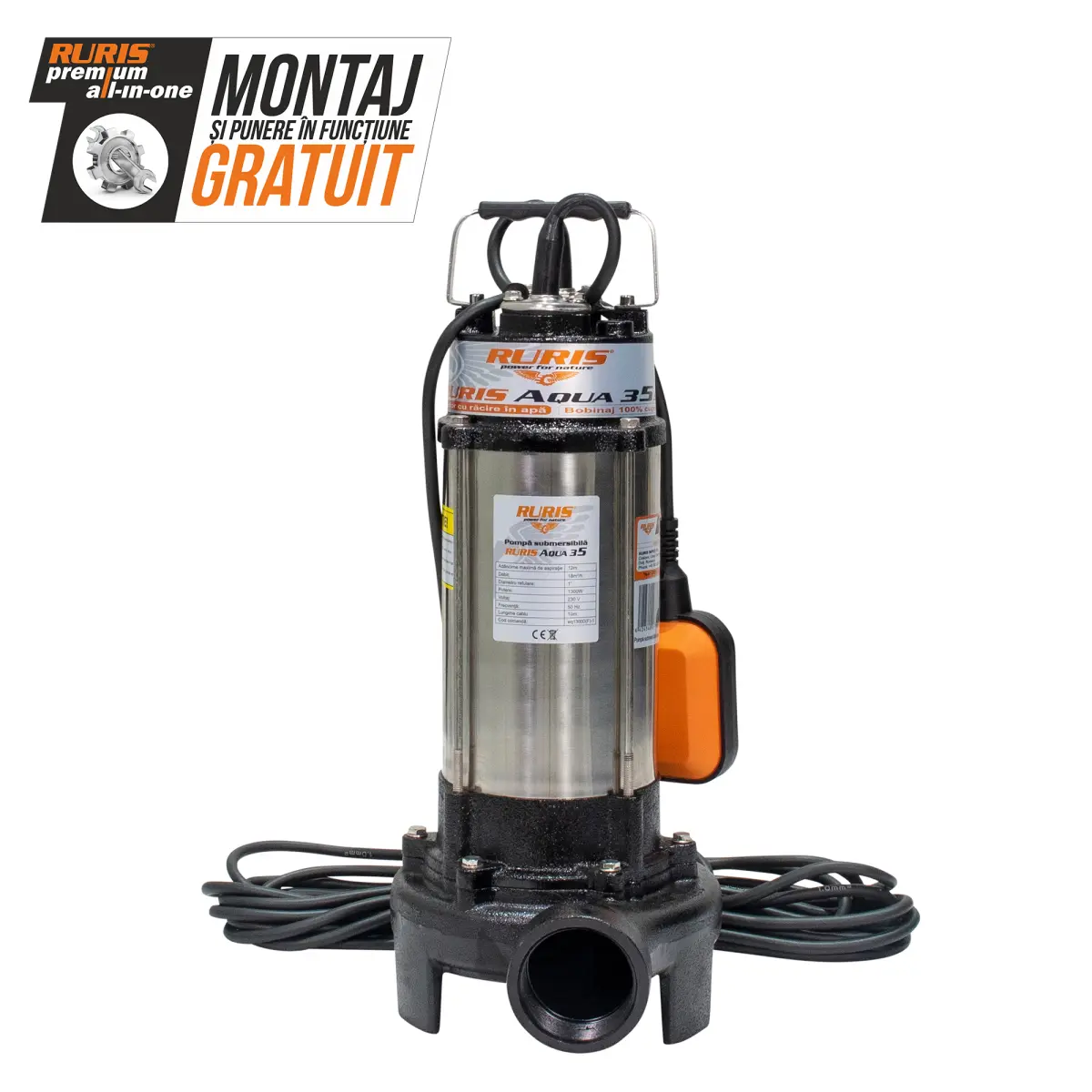 Pompa submersibila RURIS Aqua 35